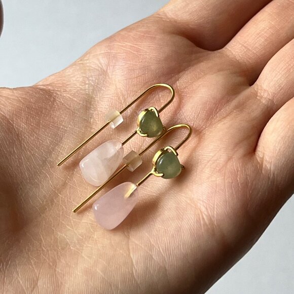 Madewell Stone Collection Threader Earrings - Picture 6 of 7